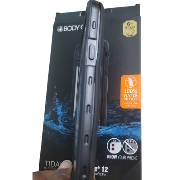 Body Glove Tidal Waterproof Case 6 ft Drop Tested For iPhone 12 - Open Box - Picture 4 of 8